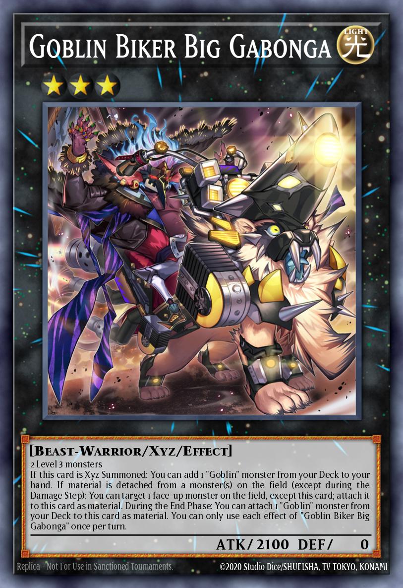 Goblin Biker Big Gabonga - MP25-EN002 - 1st Edition - Starlight Rare