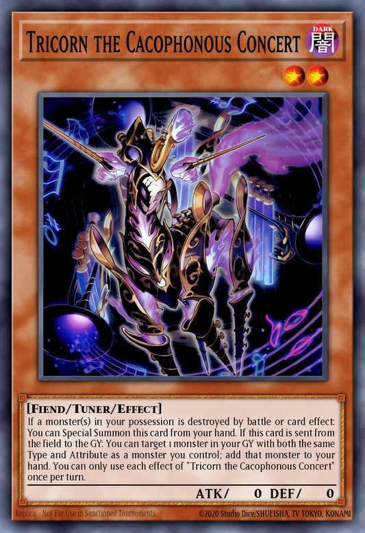 Tricorn the Cacophonous Concert - MP25-EN331 - 1st Edition - Common