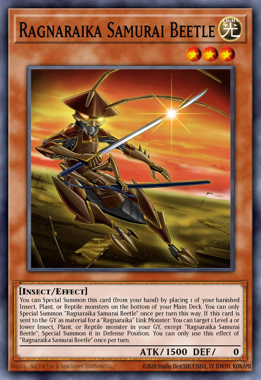 Ragnaraika Samurai Beetle - MP25-EN343 - 1st Edition - Common