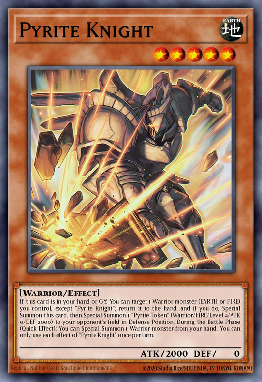Pyrite Knight - MP25-EN367 - 1st Edition - Common