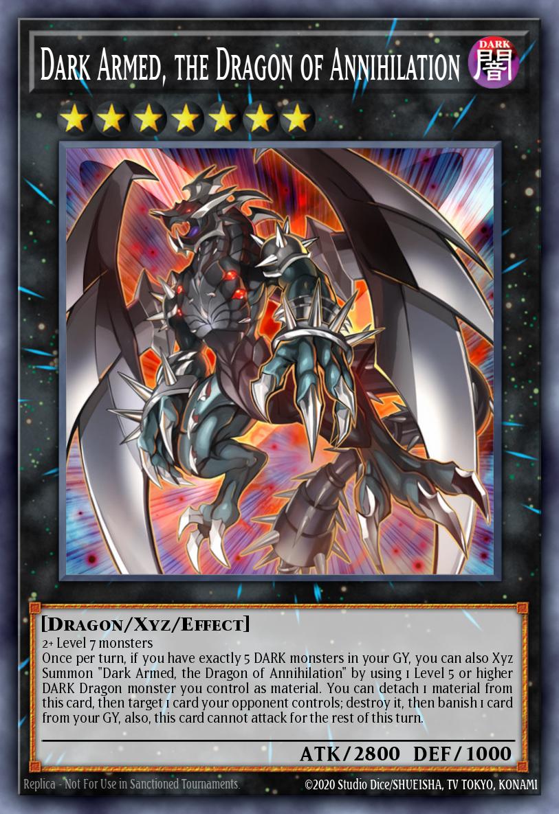 Dark Armed, the Dragon of Annihilation - MP25-EN036 - 1st Edition - Starlight Rare