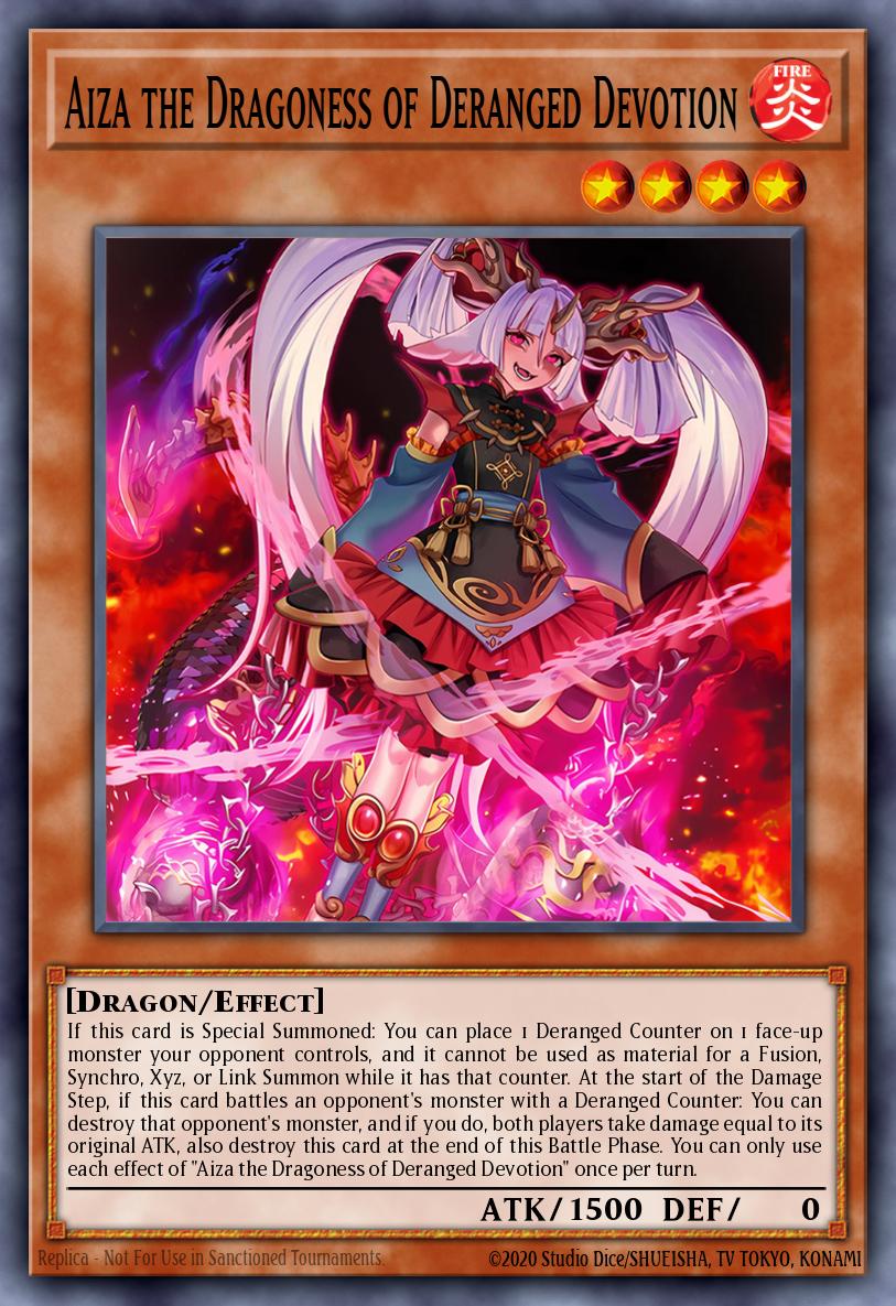 Aiza the Dragoness of Deranged Devotion - MP25-EN370 - 1st Edition - Common