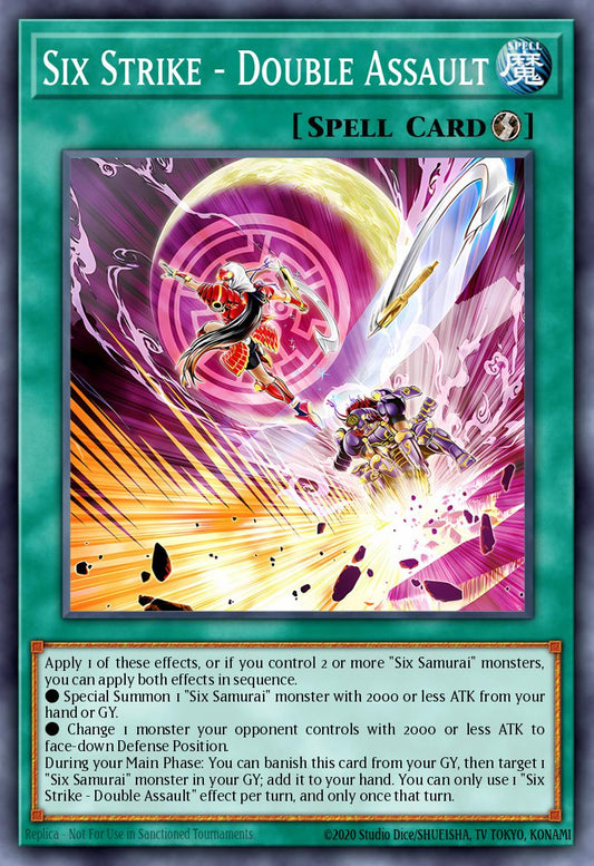 Six Strike – Double Assault - MP25-EN419 - 1st Edition - Common