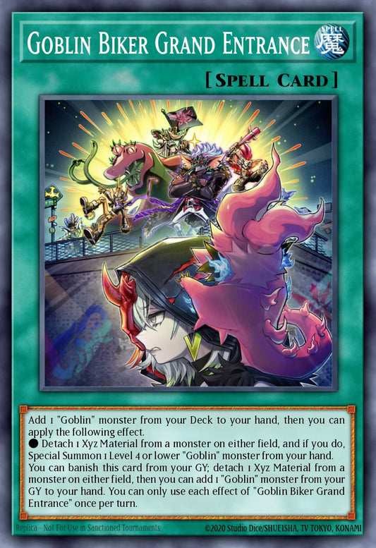 Goblin Biker Grand Enterance - MP25-EN056 - 1st Edition - Prismatic Secret Rare