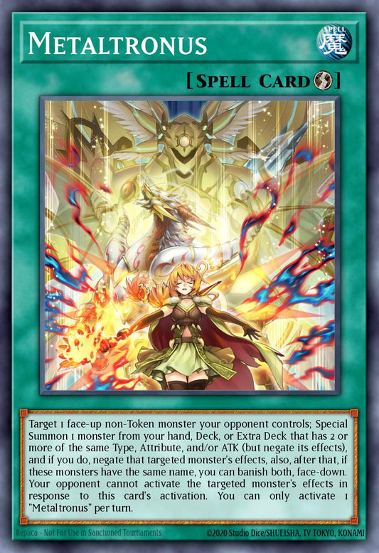 Metaltronus - MP25-EN075 - 1st Edition - Prismatic Secret Rare