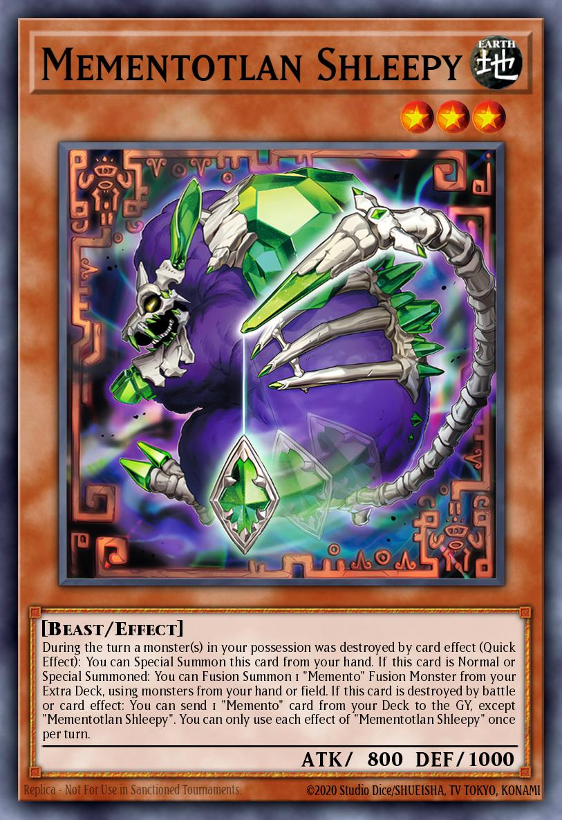 Mementotlan Shleepy - MP25-EN083 - 1st Edition - Prismatic Secret Rare