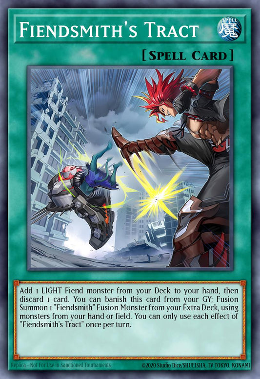 Fiendsmith’s Tract - MP25-EN093 - 1st Edition - Prismatic Secret Rare
