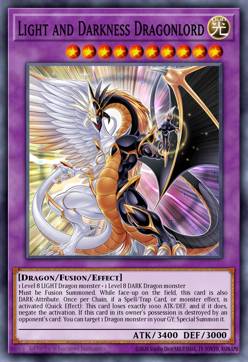 Light and Darkness Dragonlord - MP25-EN009 - 1st Edition - Starlight Rare