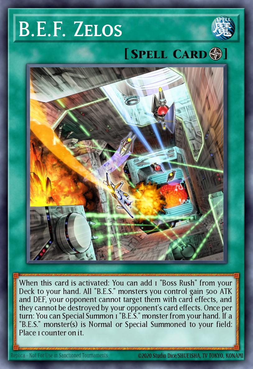 B.E.F. Zelos - MZMU-EN114 - 1st Edition - Rare
