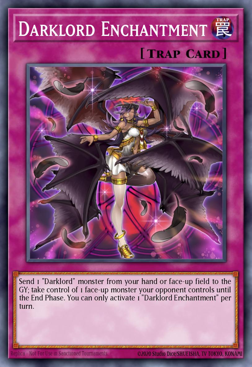 Darklord Enchantment - MZMU-EN124 - 1st Edition - Rare