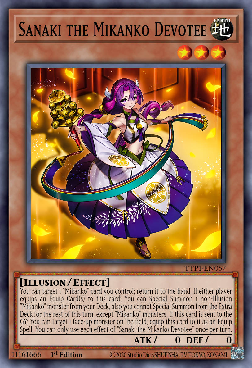 Sanaki the Mikanko Devotee - MZMU-EN017 - 1st Edition - Ultra Rare