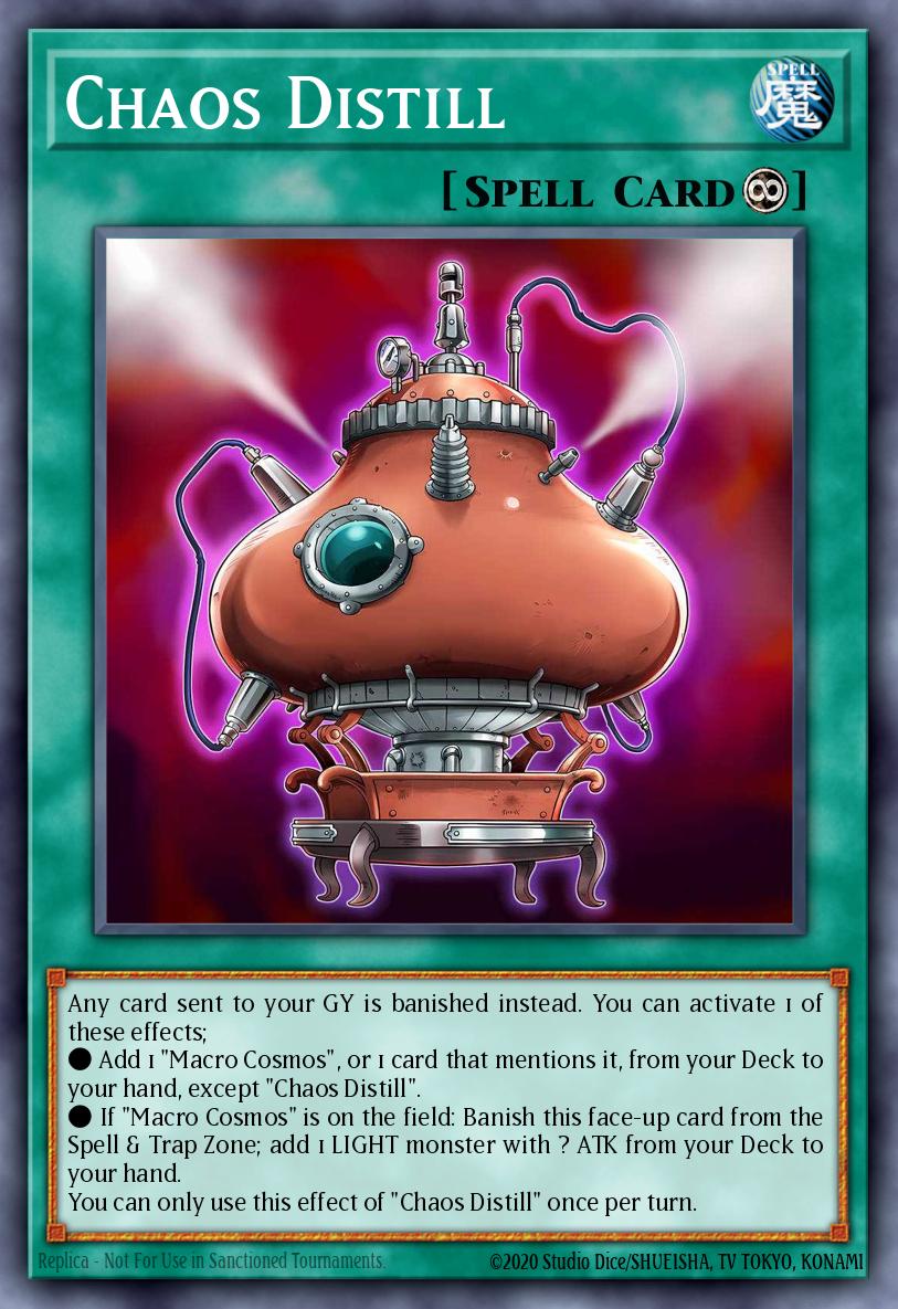 Chaos Distill - MZMU-EN026 - 1st Edition - Super Rare