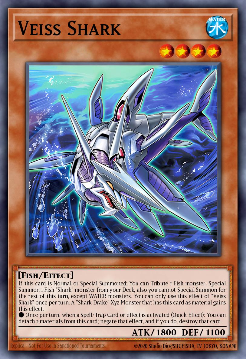 Veiss Shark - MZMU-EN034 - 1st Edition - Super Rare
