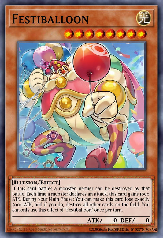 Festiballoon - MZMU-EN035 - 1st Edition - Rare