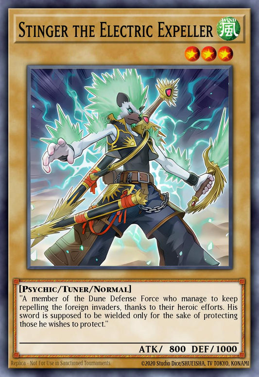 Stinger the Electric Expeller - MZMU-EN040 - 1st Edition - Rare