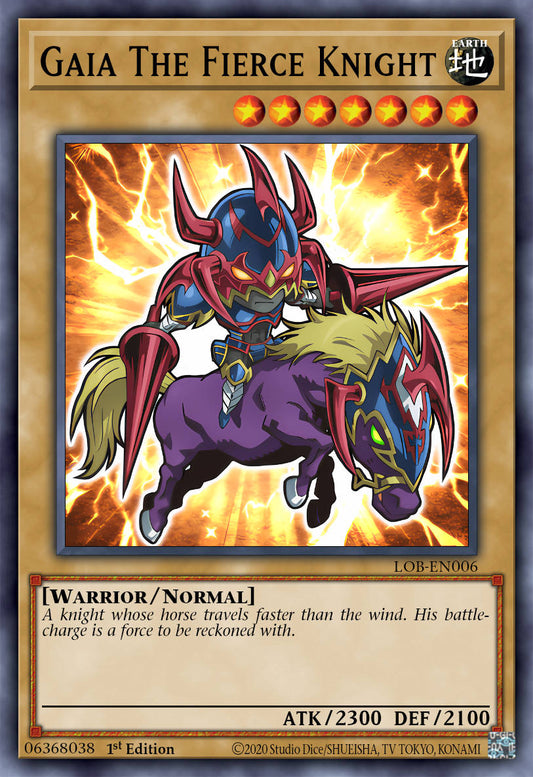 Gaia the Fierce Knight (Chibi Artwork) - MZMU-EN058 - 1st Edition - Secret Rare