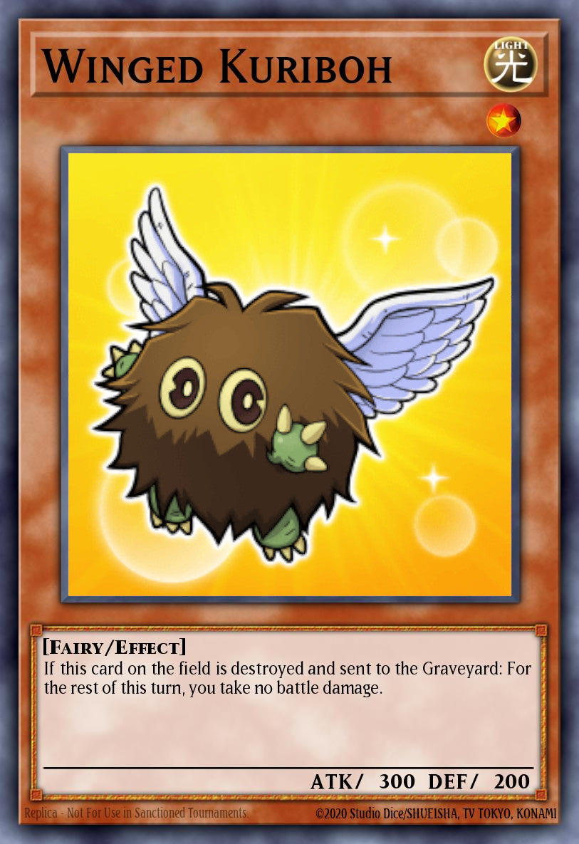 Winged Kuriboh (Chibi Artwork) - MZMU-EN064 - 1st Edition - Secret Rare