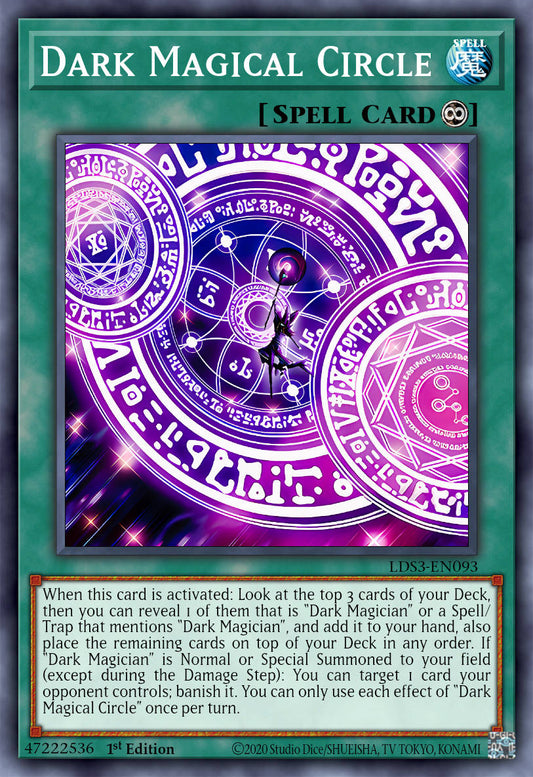 Dark Magical Circle (Alternate Artwork) - MZMU-EN068 - 1st Edition - Ultra Rare