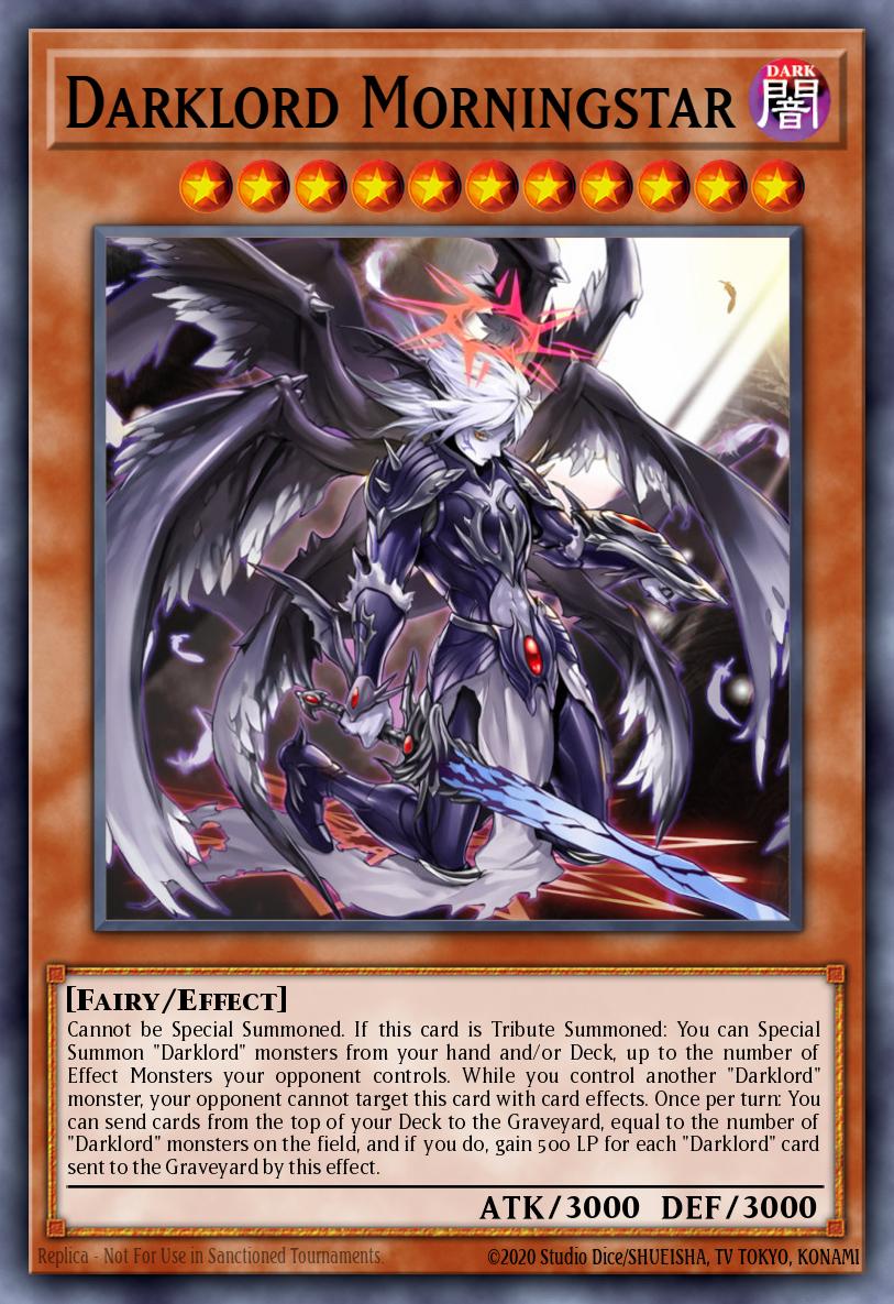Darklord Morningstar - MZMU-EN083 - 1st Edition - Rare