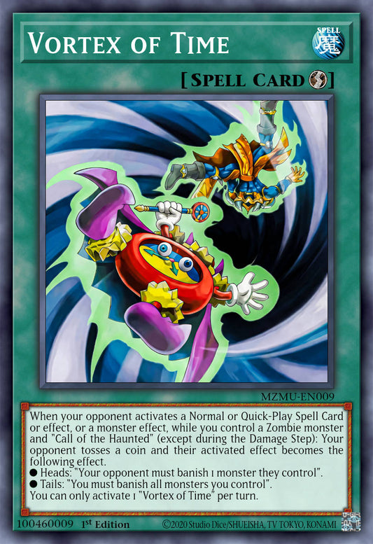 Vortex of Time - MZMU-EN009 - 1st Edition - Super Rare