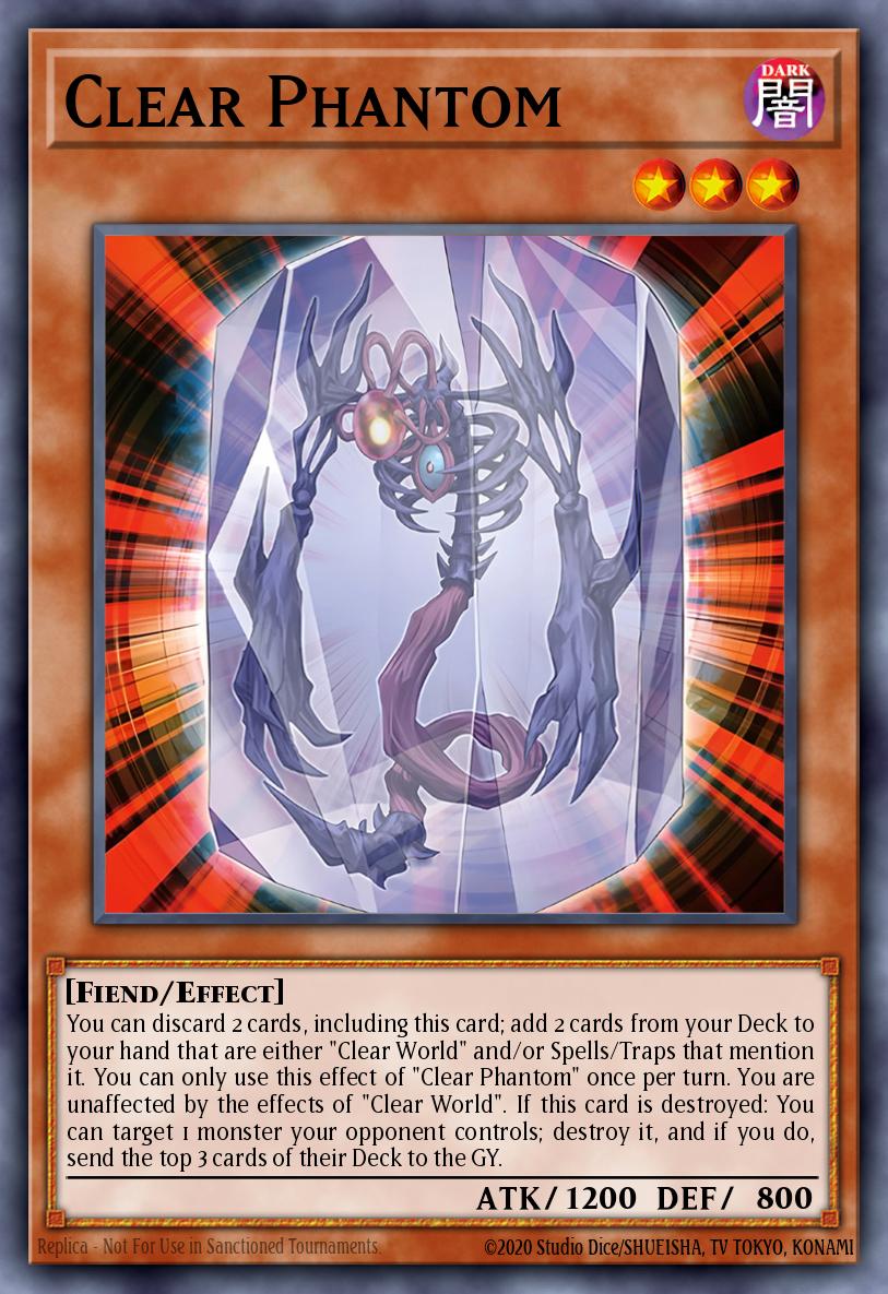 Clear Phantom - MZTM-EN037 - 1st Edition - Super Rare