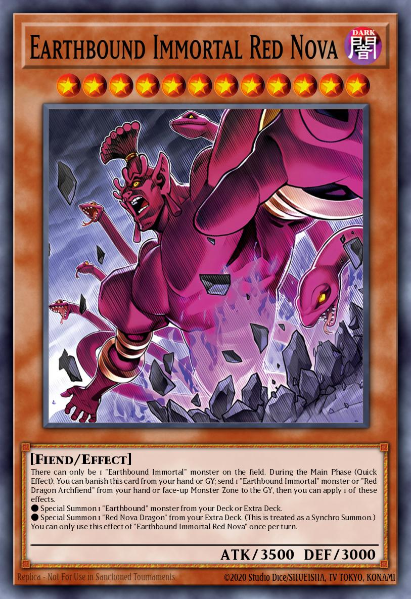 Earthbound Immortal Red Nova - MZTM-EN044 - 1st Edition - Super Rare