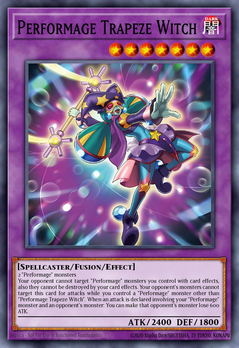 Performage Trapeze Witch - MZTM-EN053 - 1st Edition - Super Rare