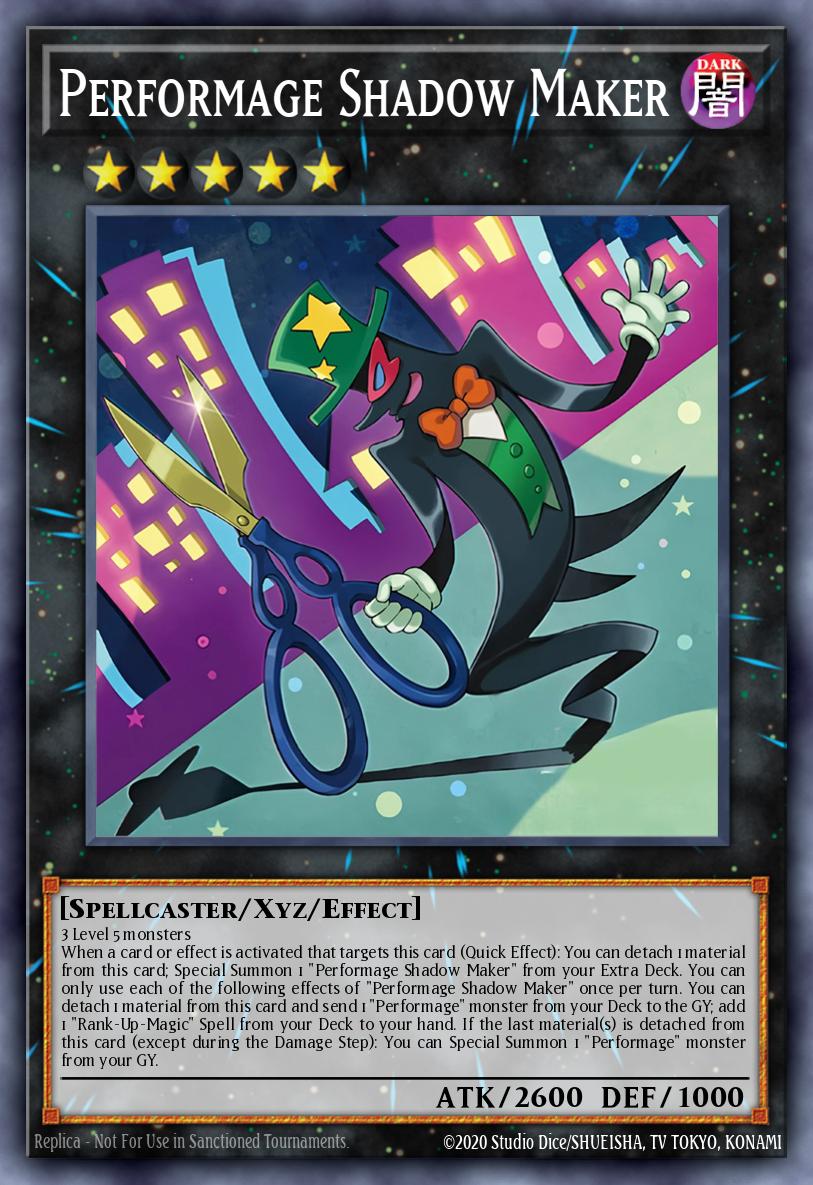 Performage Shadow Maker - MZTM-EN054 - 1st Edition - Super Rare