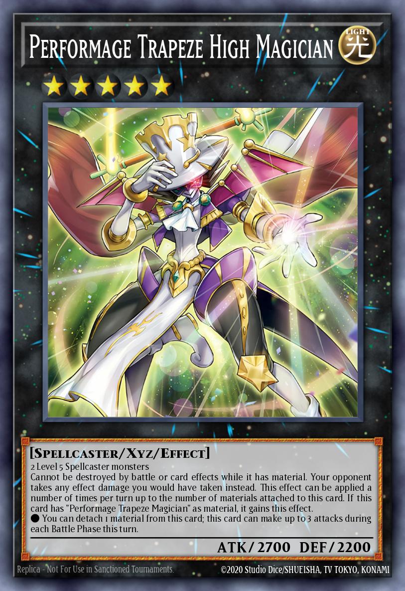 Performage Trapeze High Magician - MZTM-EN055 - 1st Edition - Super Rare