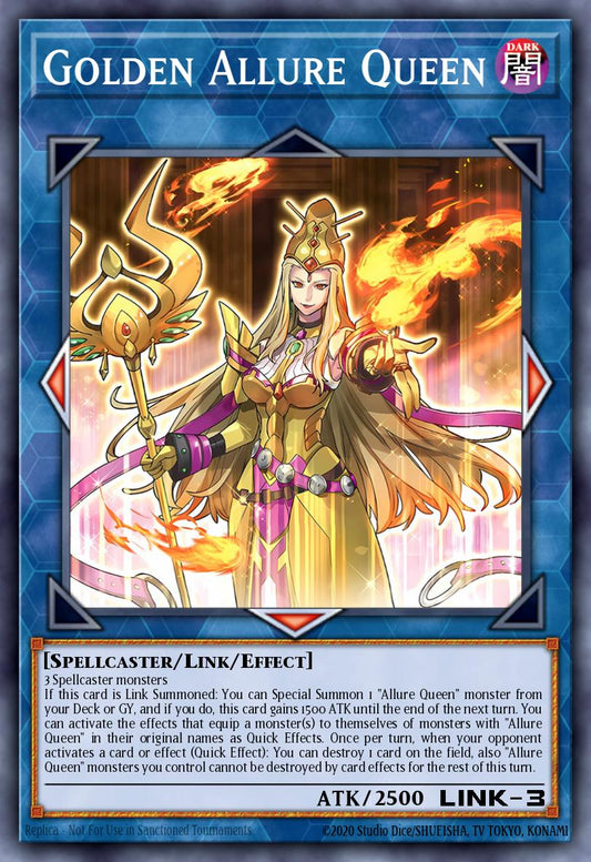 Golden Allure Queen - MZTM-EN058 - 1st Edition - Super Rare