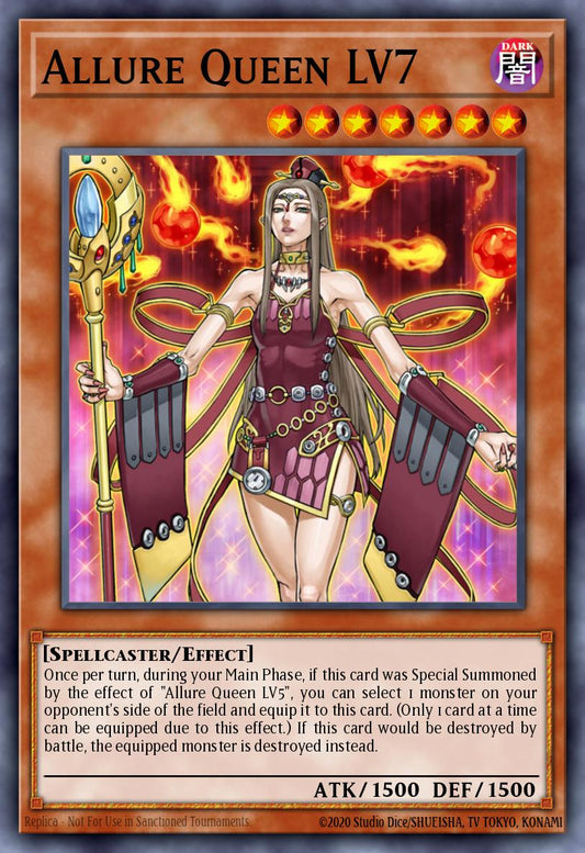 Allure Queen LV7 - MZTM-EN065 - 1st Edition - Rare