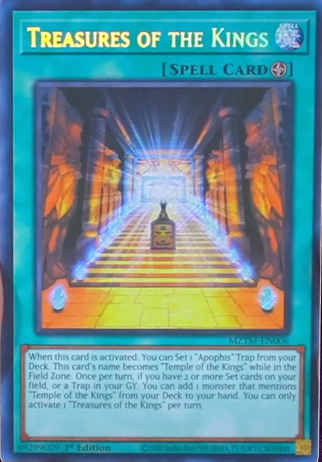 Treasures of the Kings - MZTM-EN006 - 1st Edition - Secret Rare