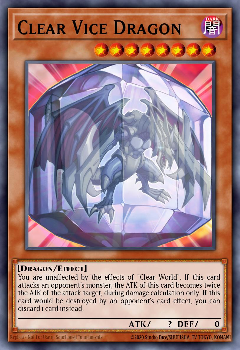 Clear Vice Dragon - MZTM-EN071 - 1st Edition - Rare
