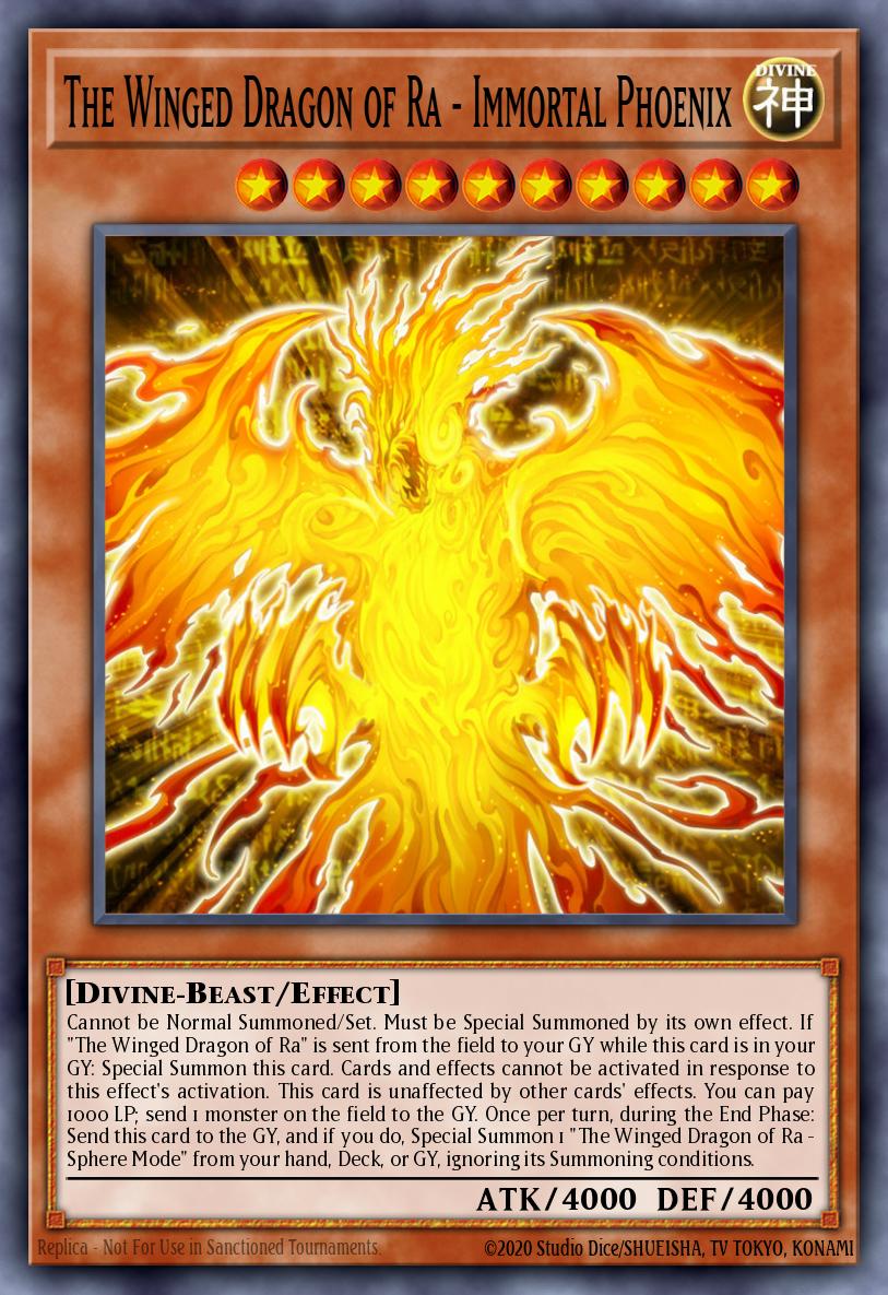The Winged Dragon of Ra – Immortal Phoenix - MZTM-EN074 - 1st Edition - Rare