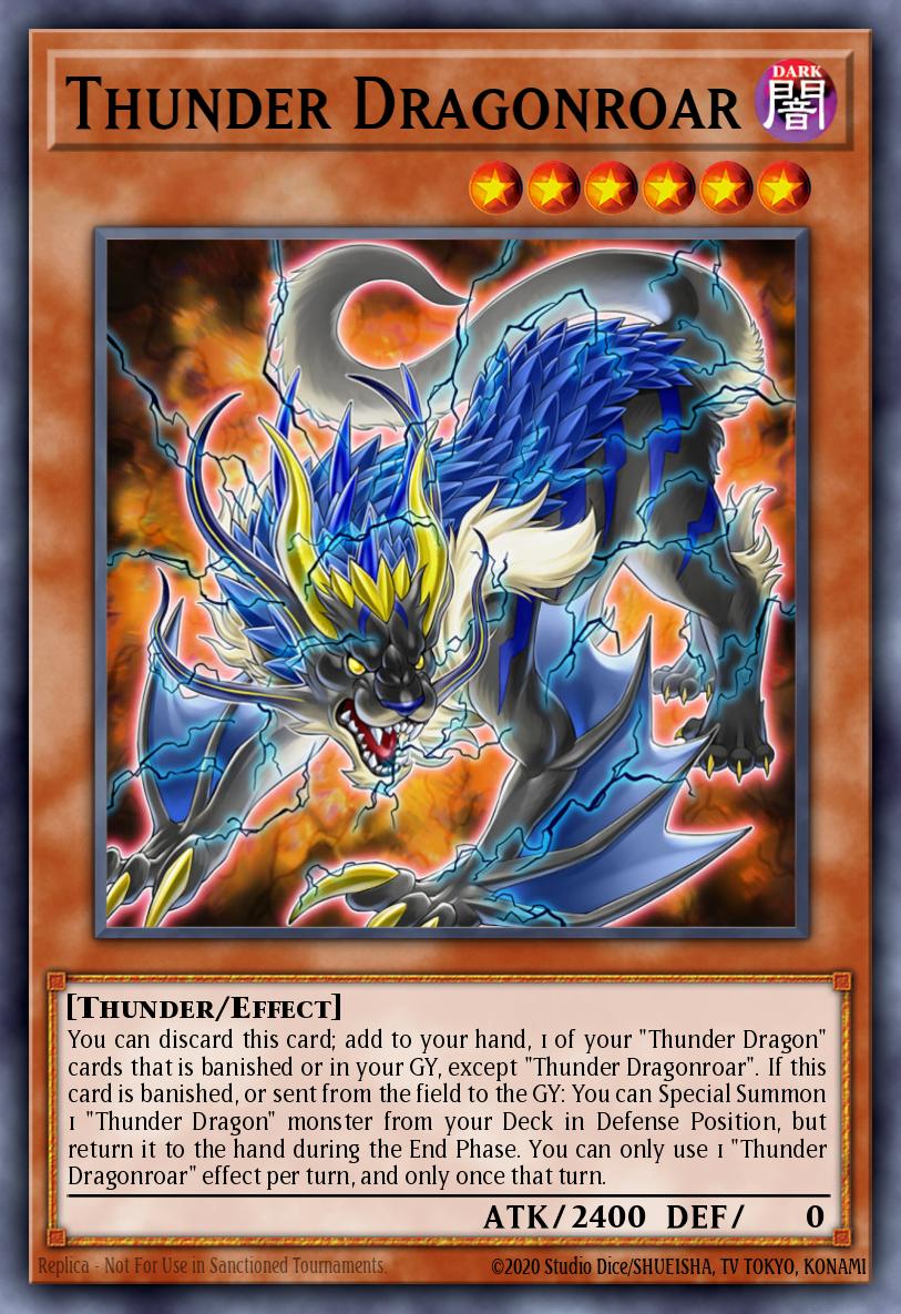 Thunder Dragonroar - MZTM-EN077 - 1st Edition - Rare