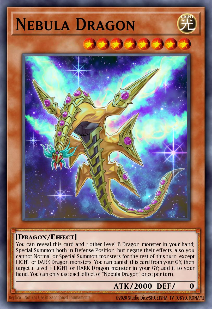 Nebula Dragon - MZTM-EN078 - 1st Edition - Rare