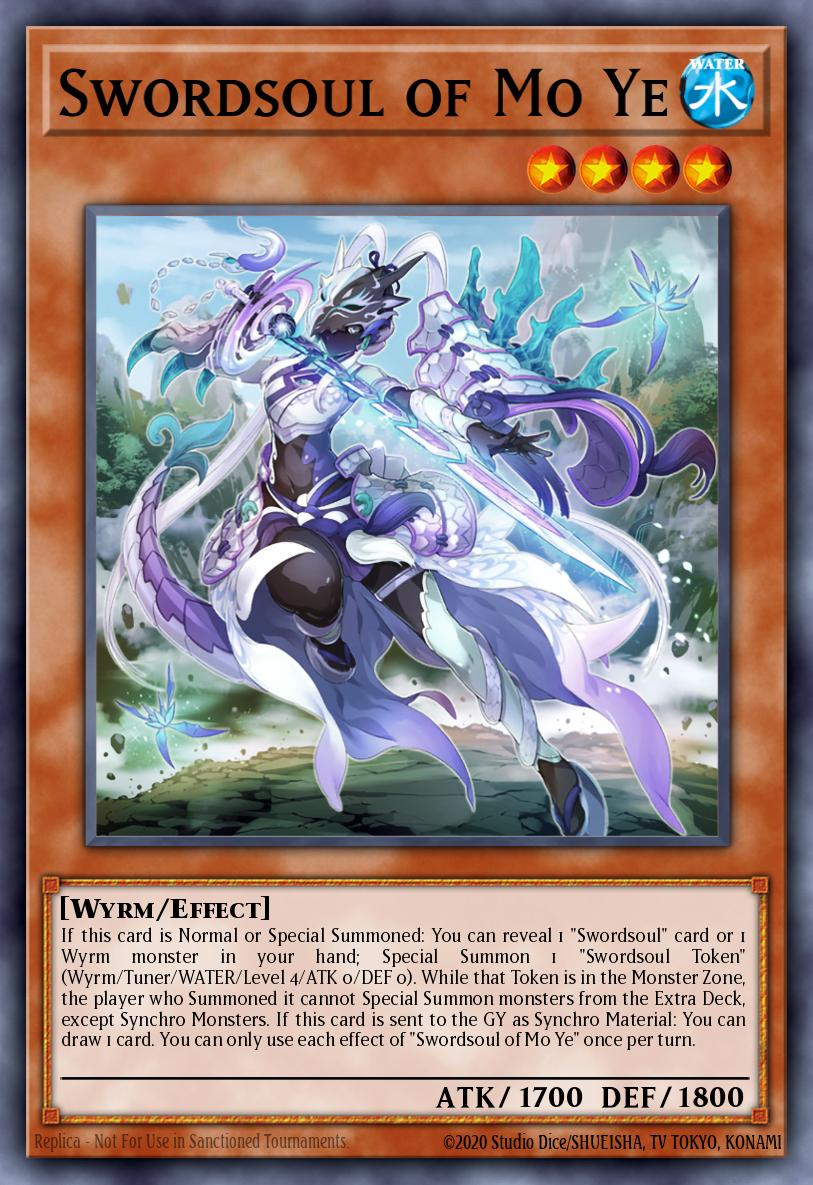 Swordsoul of Mo Ye - MZTM-EN080 - 1st Edition - Super Rare