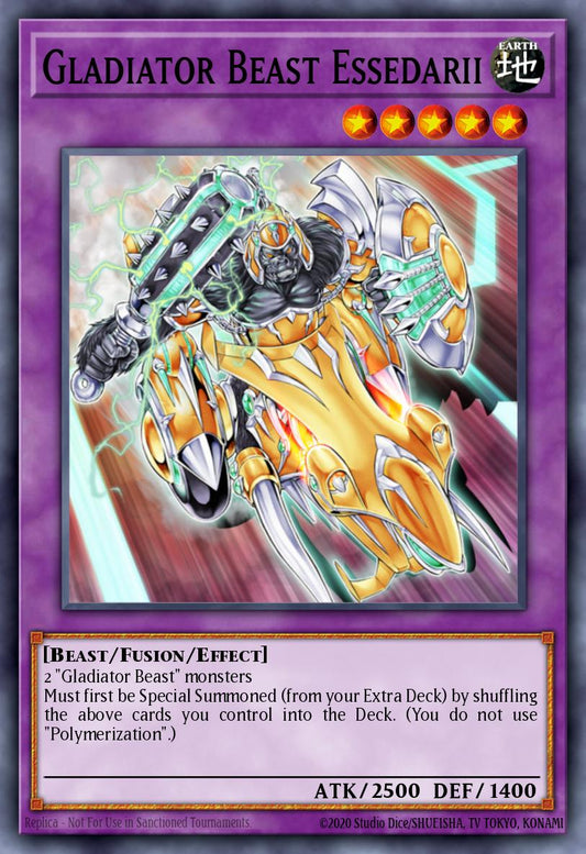 Gladiator Beast Essedarii - MZTM-EN085 - 1st Edition - Rare