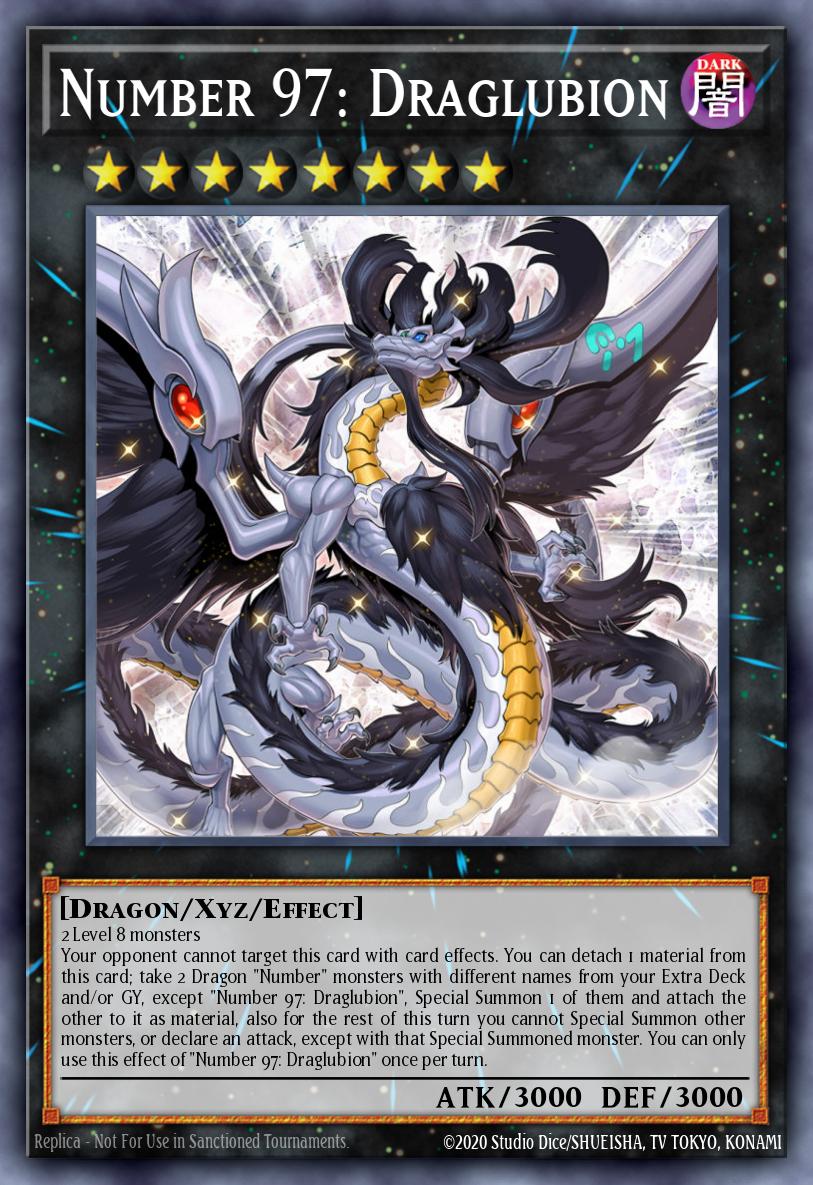 Number 97: Draglubion - MZTM-EN093 - 1st Edition - Rare