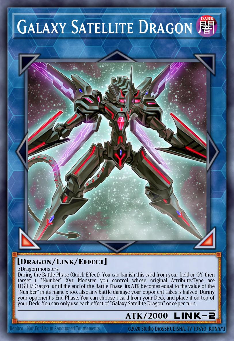 Galaxy Satellite Dragon - MZTM-EN096 - 1st Edition - Rare