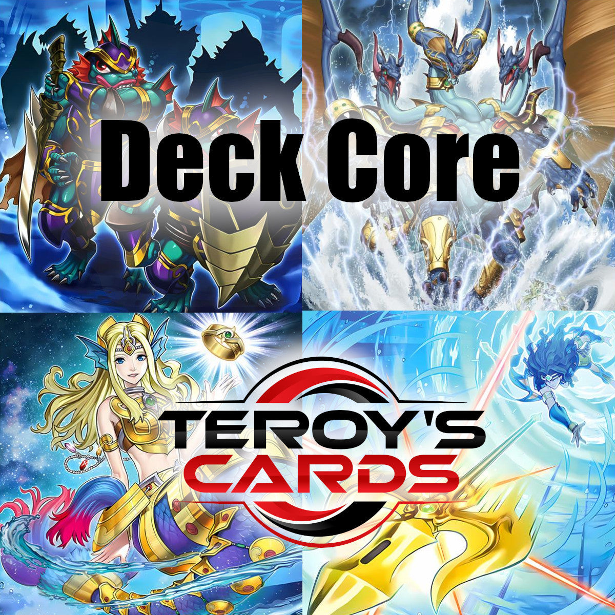 Mermail Atlantean Deck Core - MP25 - 15 Cards