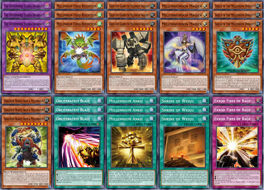 Millennium Deck Core - INFO - 30 Cards