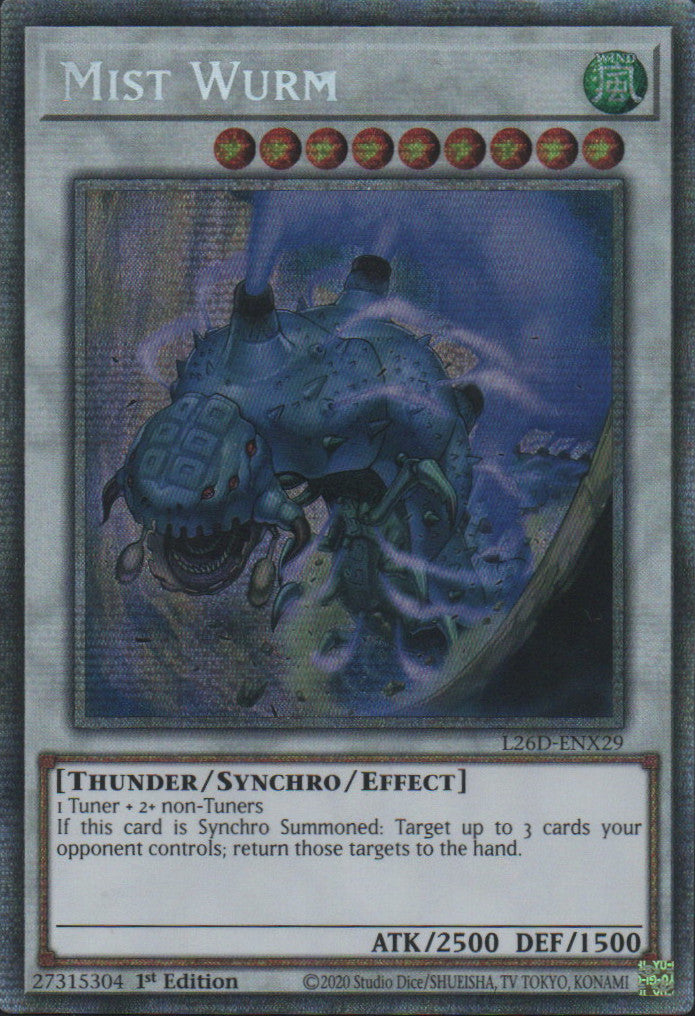 Mist Wurm - L26D-ENX29 - 1st Edition - Starlight Rare