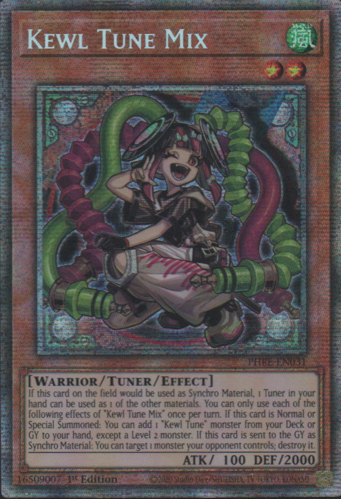 Kewl Tune Mix - PHRE-EN031 - 1st Edition - Starlight Rare