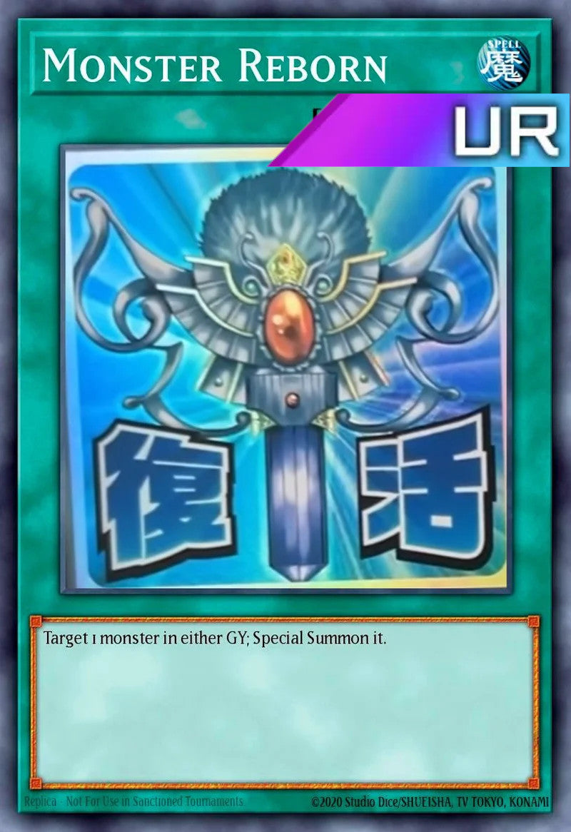 Monster Reborn (Variant Art) - RA05-EN108 - 1st Edition - Ultra Rare