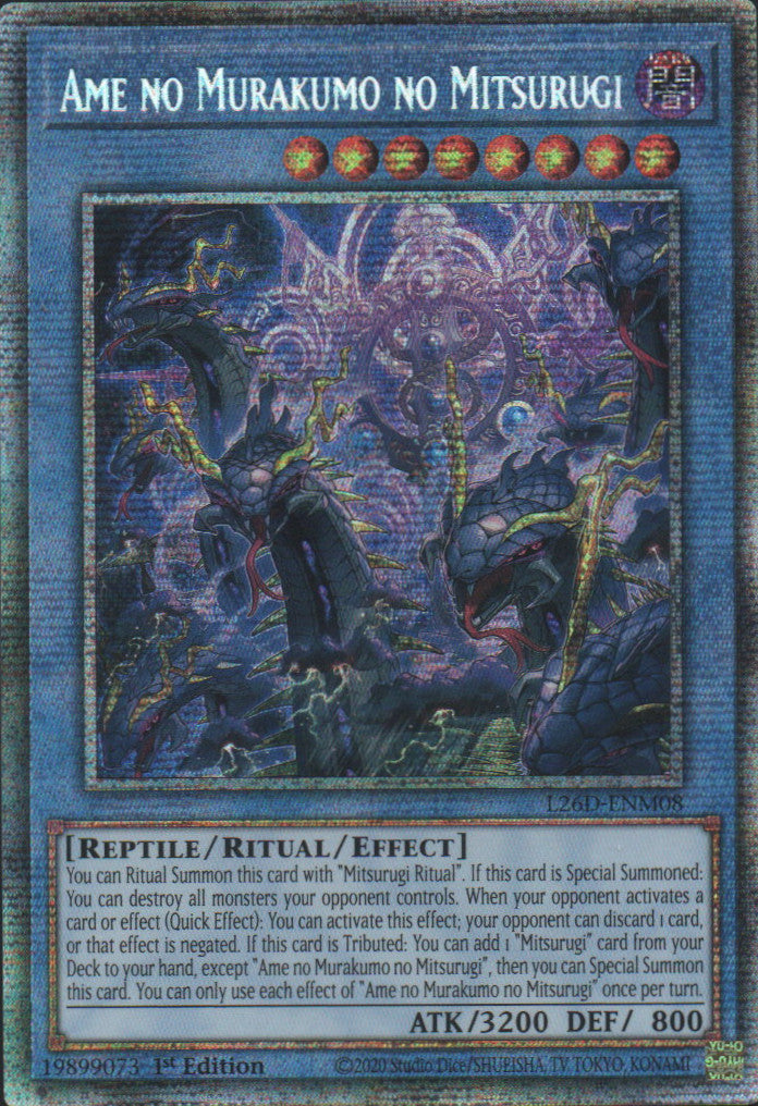 Ame no Murakumo no Mitsurugi - L26D-ENM08 - 1st Edition - Starlight Rare