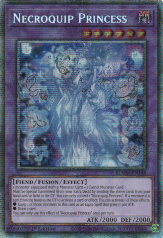 Necroquip Princess - BLMM-EN146 - 1st Edition - Starlight Rare