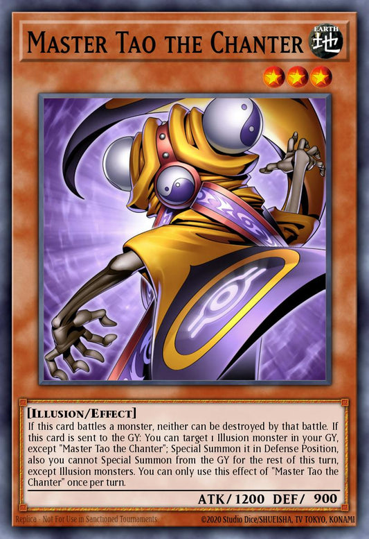 Master Tao the Chanter - PHRE-EN012 - 1st Edition - Rare