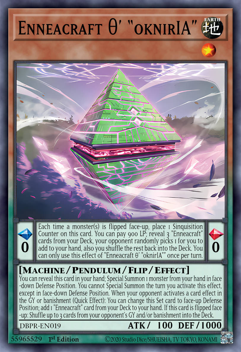 Enato Enneacraft – “oknirIA” - PHRE-EN019 - 1st Edition - Rare