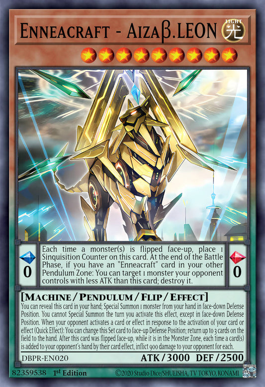 Enneacraft – Aiza.LEON - PHRE-EN020 - 1st Edition - Super Rare